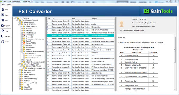 Outlook PST conversor PST Conversão ferramenta, Outlook PST conversor, PST Migração, Outlook PST Exportar